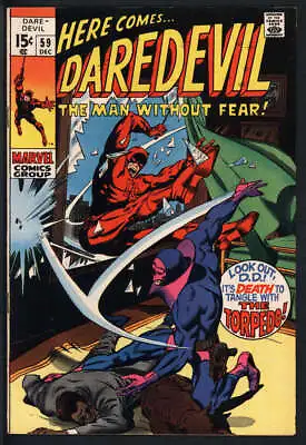 Buy Daredevil #59 6.5 // 1st Appearance & Death Of Torpedo Marvel Comics 1969 • 35.48£