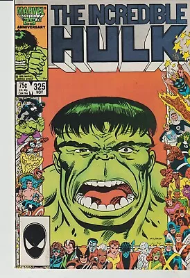 Buy Marvel Comics Incredible Hulk #325 (1986) 1st Print F • 9.95£