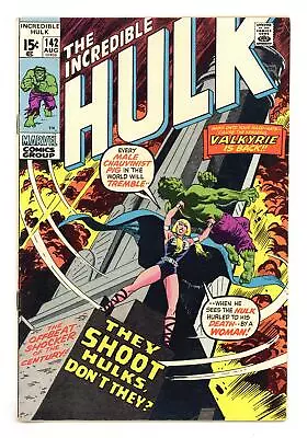 Buy Incredible Hulk #142 VG 4.0 1971 • 22.39£