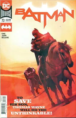 Buy Batman #73 By Tom King Mikel Janin Bruce Thomas Wayne Variant Cover A NM/M 2019 • 3.15£
