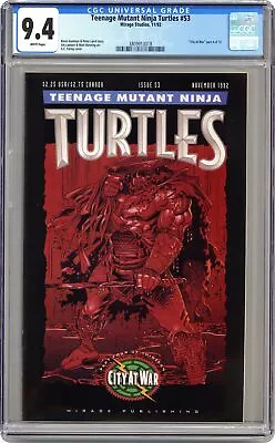 Buy Teenage Mutant Ninja Turtles #53 CGC 9.4 1992 3809913018 • 78.27£