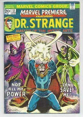 Buy Marvel Premiere #13 1973 Dr. Strange Fine-Very Fine Baron Mordo Brunner Art  • 13.66£
