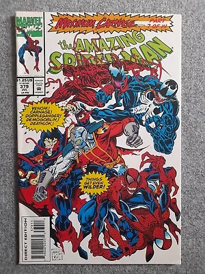 Buy Amazing Spiderman #379. NM Maximum Carnage Pt 7 OF 14 • 0.99£