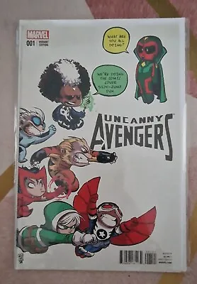 Buy Uncanny Avengers #1 - Skottie Young Variant Cover NM MARVEL COMICS • 12£