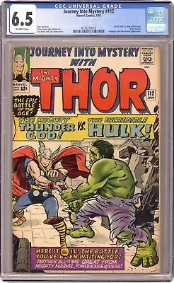 Buy Thor Journey Into Mystery #112 CGC 6.5 1965 4176234019 • 434.83£