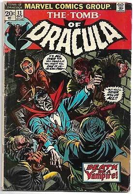 Buy MARVEL Bronze Age Horror: Tomb Of Dracula #13 (Gene Colan) 3rd Blade / Origin • 16£