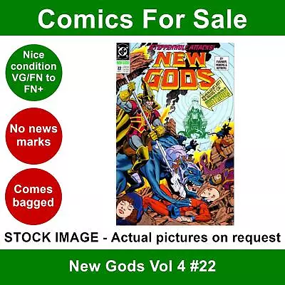 Buy DC New Gods Vol 4 #22 Comic - VG/FN+ 01 January 1991 • 3.99£