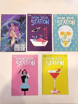 Buy Know Your Station #1-5 Vf/nm Complete Series Full Run Boom Comic We Combine   • 10.27£