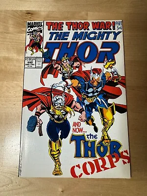 Buy The Mighty Thor #440 Marvel Comics VF/NM The Thor Corps! • 1.60£