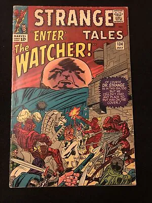 Buy Strange Tales 134 4.0 4.5 Marvel 1965 Watcher Df • 44.17£