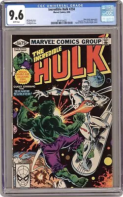 Buy Incredible Hulk #250 CGC 9.6 1980 3814154021 • 329.29£