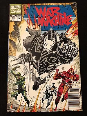 Buy Iron Man 283 9.2 9.4 Newsstand 1992 War Machine Kl • 16.08£