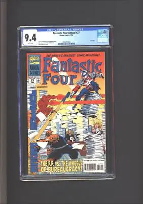 Buy Fantastic Four Annual #27 CGC 9.4 Last Issue 1994 • 27.98£
