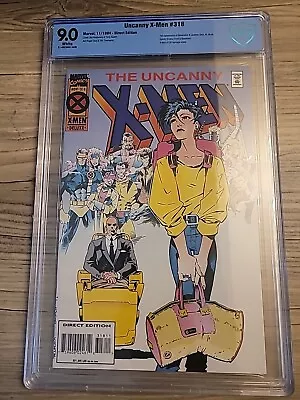 Buy UNCANNY X-MEN 318 Jubilee 1st APP GENERATION X CBCS NOT CGC X Marvel Comics Key • 31.98£