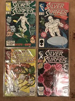 Buy Silver Surfer Vintage Marvel Comics 6 7 8 9 10 11 12 13 - Mantis Galactus 1987 • 28.99£