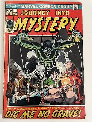 Buy Journey Into Mystery #1 (Marvel, 1972) 1st App Of Death As A Cosmic Entity! • 11.86£