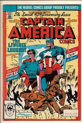 Buy Captain America Living Legend VF (1990) Shan-Lon Mini-comic (reprints 255) • 5.62£