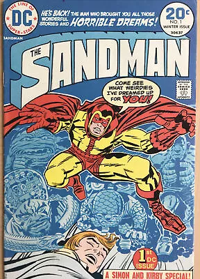 Buy The Sandman #1 Winter 1974 - Jack Kirby FIRST ISSUE DC Lots Of Pictures • 29.99£