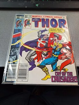 Buy Marvel Comics Mighty Thor Issues 329, 330 VF/NM /6-25 • 7.91£