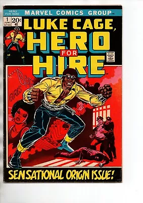 Buy Luke Cage Hero For Hire #1 - 1st Appearance & Origin Of Luke Cage - Key • 325£