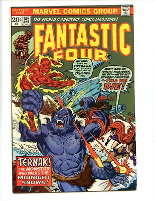 Buy Fantastic Four 145 With Torch And Medusa Cover FN+ • 11.07£