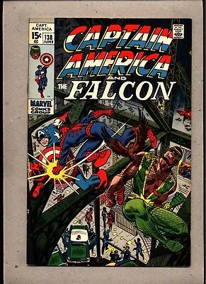 Buy Captain America & The Falcon #138_june 1971_fine Minus_amazing Spider-man! • 2.20£