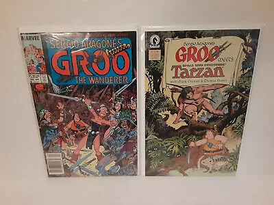 Buy Groo The Wanderer #50 + Meets Tarzan #1 + Groo: Fray Of The Gods - Free Shipping • 19.72£