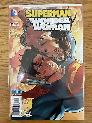 Buy Superman/Wonder Woman #11 Oct 2014 Selfie Variant Cover Soule / Silas DC Comics • 0.99£