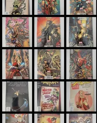 Buy Variety Of Comic Books From Marvel, DC, X-Men Etc. • 7.90£
