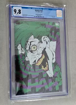 Buy Batman #142 Joker Giuseppe Camuncoli FOIL Variant CGC 9.8 DC Comics 4402050004 • 60£