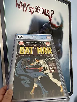 Buy Batman 243 CGC Iconic Neal Adams Cover Ras Al Ghul 🔥🔥🦇🦇🦇 • 99£