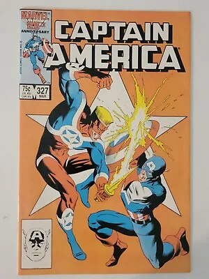 Buy Captain America #327 Marvel Comics 1987 Avengers 2nd App John Walker • 6.40£
