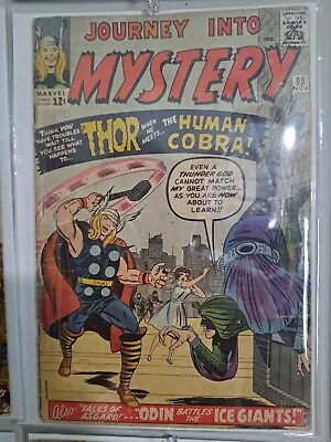 Buy Journey Into Mystery #98 (1963) - Grade 3.0 - 1st Appearance Of The Cobra! • 86.59£