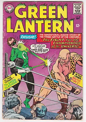 Buy Green Lantern #39 Good-Very Good 3.0 Pieface Black Hand Gil Kane Art 1965 • 12.61£