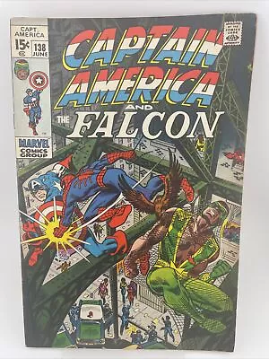 Buy Captain America #138 Featuring The Falcon And Spider-Man • 27.66£