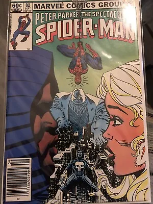 Buy Spectacular Spider-Man #82 Marvel 1983 1st Punisher Vs Kingpin 🗝️🗝️ VF • 7.88£