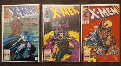 Buy Uncanny X-Men # 256-258 Comic Book Lot Of 3 Acts Of Vengeance Psylocke Wolverine • 21.53£