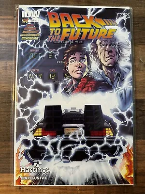 Buy Back To The Future #1 IDW Hastings Excl. Var. Excellent Condition! • 159.90£