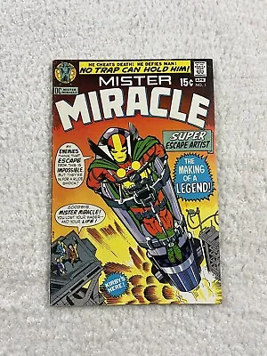 Buy Mister Miracle #1 DC Comics 1971 Bronze Age First Appearance Jack Kirby • 55.29£