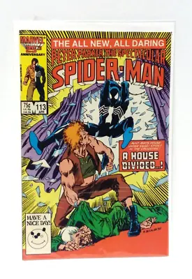 Buy Peter Parker Spectacular Spider-Man 113 (6.0) 1st Print 1986 Marvel Comics • 5.52£