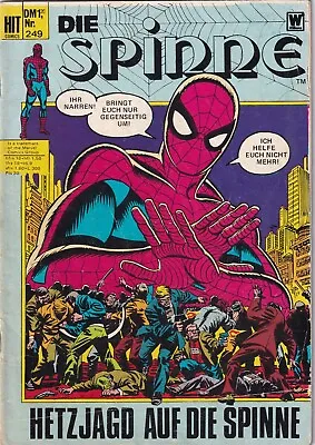 Buy Hit Comics # 249 - The Spider - Williams 1973 - German Amazing Spider-man # 112 • 5.63£