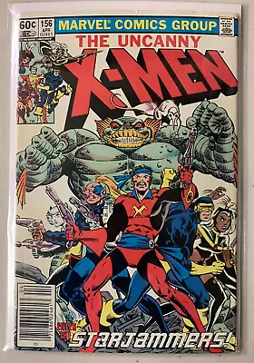 Buy Uncanny X-Men #156 Newsstand Marvel 1st Ser. (6.0 FN) Origin Of Corsair (1982) • 6.32£