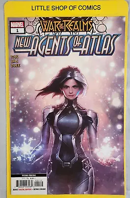 Buy War Of The Realms New Agents Of Atlas #1 2nd Print 2019 1st App Luna Snow VF • 7.91£