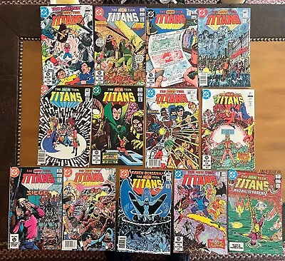 Buy DC- The New Teen Titans Lot Of 13 - 17, 18, 20, 26 27 29-35, 37 - 1981 - NM • 7.23£