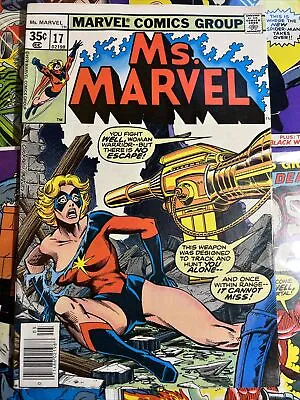 Buy Ms. Marvel #17 (marvel 1978) 2nd. Cameo Appearance Mystique Vf- • 13.50£