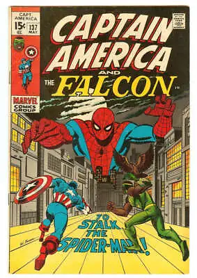 Buy Captain America #137 6.5 // Spider-man Appearance Marvel Comics 1971 • 35.63£