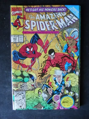 Buy 1991 AMAZING SPIDER MAN 343 Marvel Comics [SA19] • 7.79£