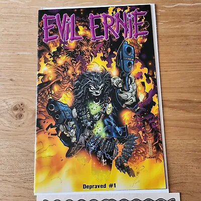 Buy EVIL ERNIE: DEPRAVED FORCES #1 - Unopened With COA • 17£