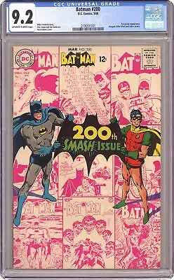 Buy Batman #200 CGC 9.2 1968 2106591001 • 329.44£