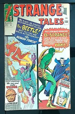 Buy Strange Tales (Vol 1) # 123 (Gd Plus+) (G+) Price VARIANT RS003 Marvel Comics OR • 45.24£